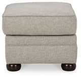 Gaelon Sofa, Loveseat, Chair and Ottoman in Dune - PKG015825