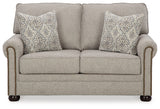 Gaelon Sofa, Loveseat, Chair and Ottoman in Dune - PKG015825