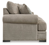 Galemore Sofa, Loveseat, Chair and Ottoman in Quarry from Ashley - Luna Furniture