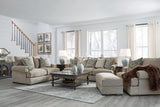 Galemore Sofa, Loveseat, Chair and Ottoman in Quarry from Ashley - Luna Furniture