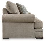 Galemore Sofa, Loveseat, Chair and Ottoman in Quarry from Ashley - Luna Furniture