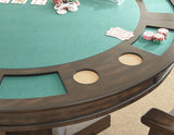 Game Table and Chairs, Ruby, 6-Piece from Steve Silver - Luna Furniture