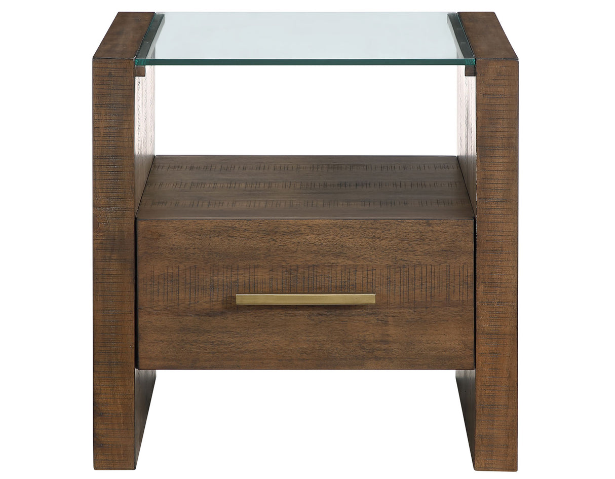 Garland Glass Top End Table - GA100E