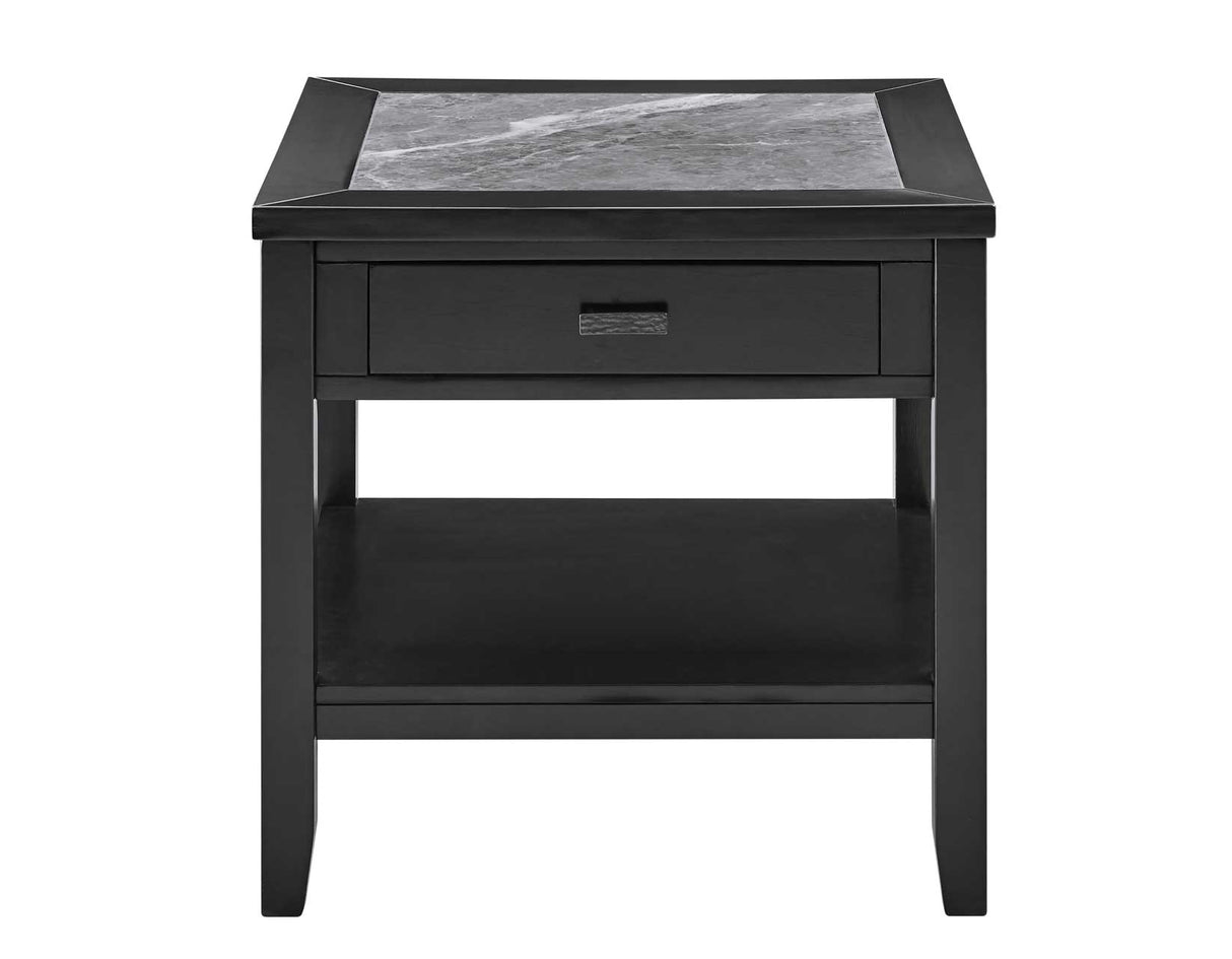 Garvine Sintered Stone End Table from Steve Silver - Luna Furniture