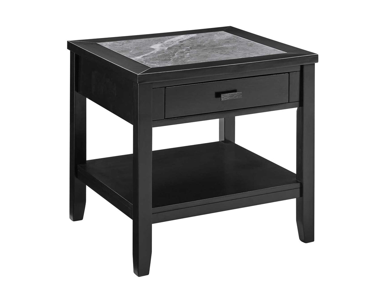 Garvine Sintered Stone End Table from Steve Silver - Luna Furniture