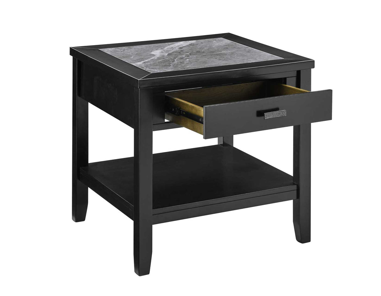 Garvine Sintered Stone End Table from Steve Silver - Luna Furniture