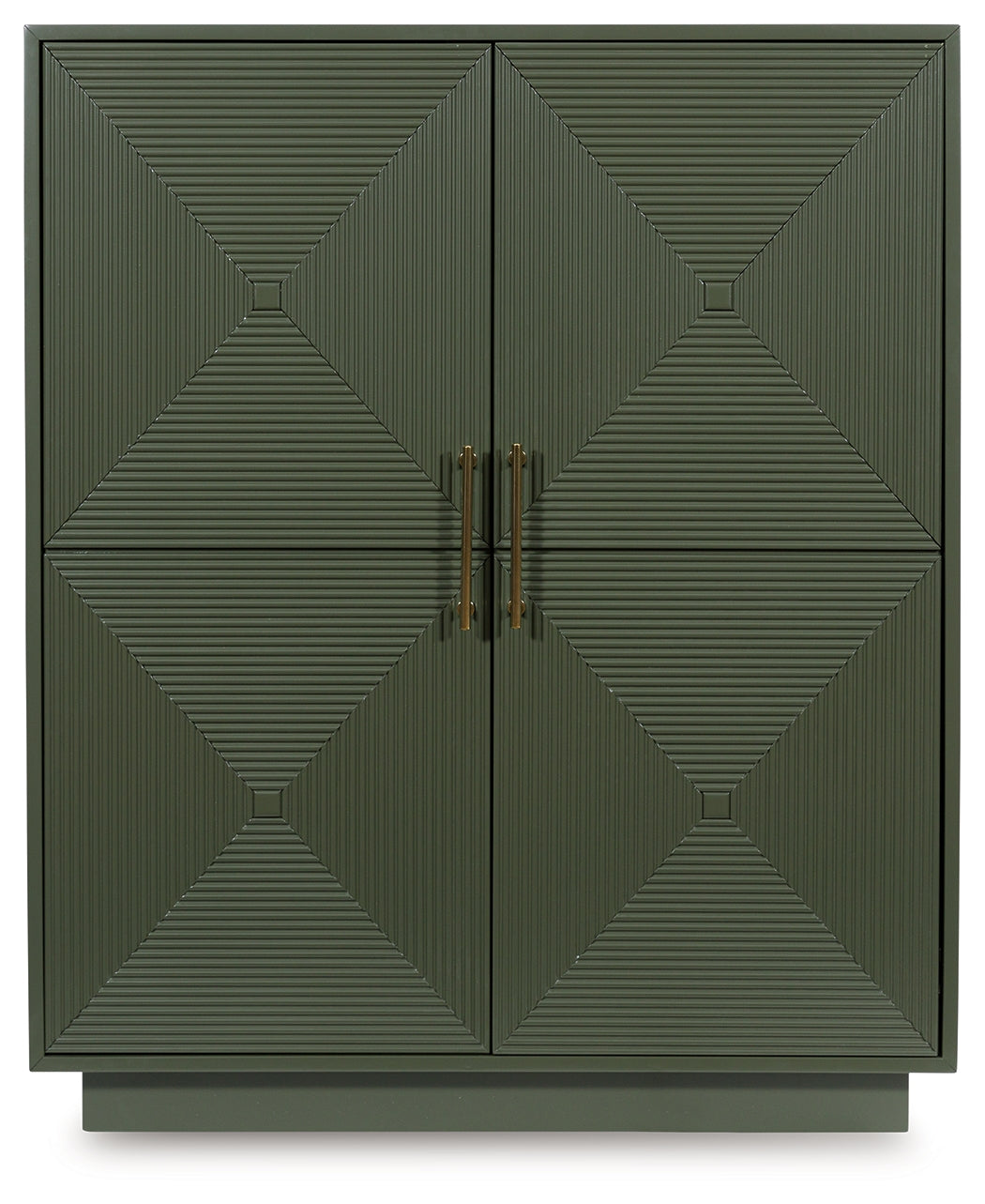 Geirwood Dark Green Accent Cabinet - A4000676