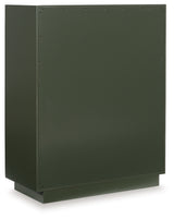 Geirwood Dark Green Accent Cabinet - A4000676