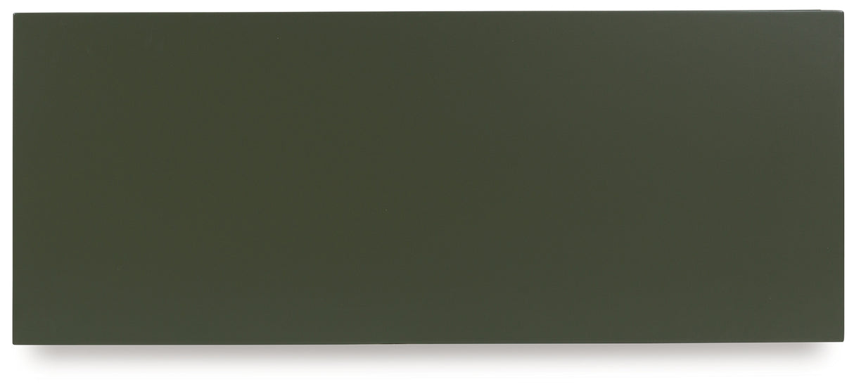 Geirwood Dark Green Accent Cabinet - A4000676