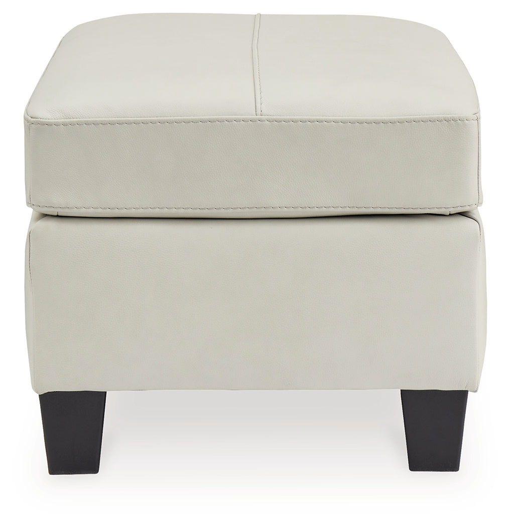 Genoa Chair and Ottoman in Coconut - PKG015069