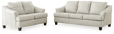 Genoa Sofa and Loveseat in Coconut - PKG015070