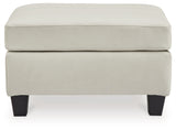 Genoa Sofa, Loveseat, Chair and Ottoman in Coconut - PKG015071