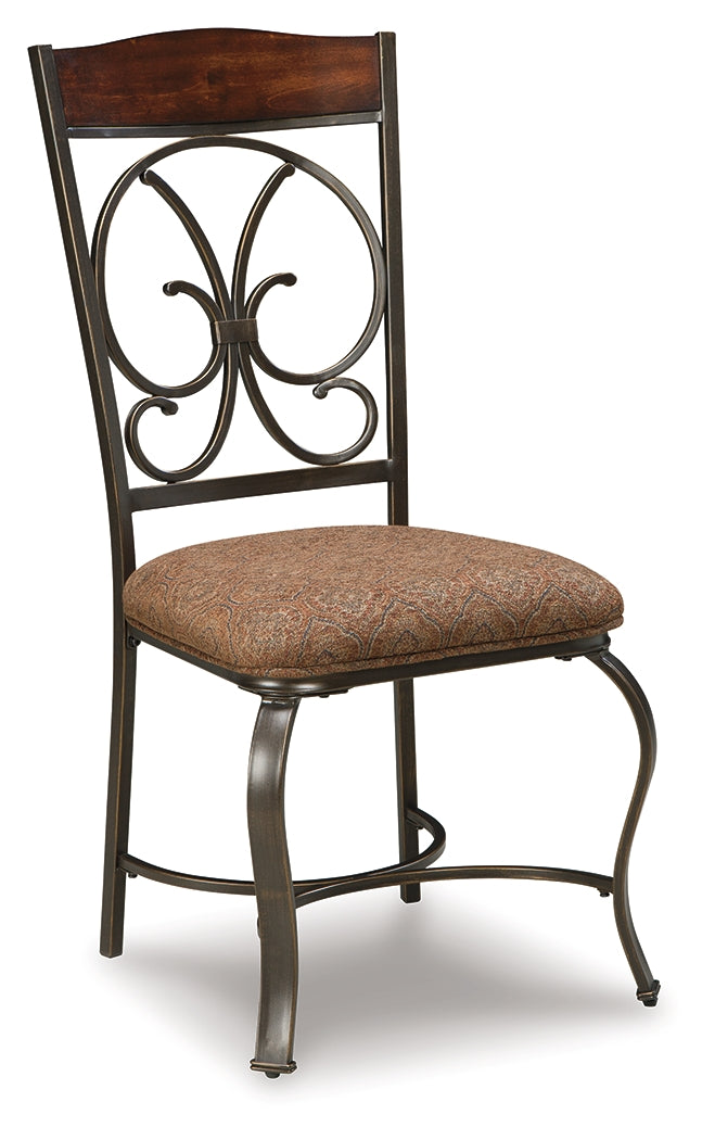 Glambrey 4-Piece Dining Room Chair in Brown from Ashley - Luna Furniture