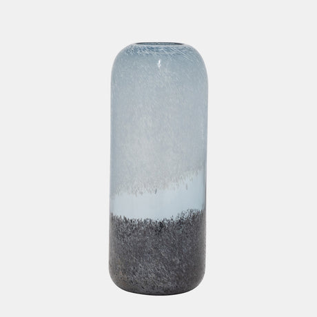 Glass, 14" Ombre Vase, Multi from Sagebrook Home - Luna Furniture