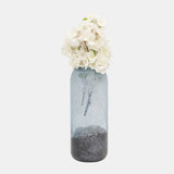 Glass, 14" Ombre Vase, Multi from Sagebrook Home - Luna Furniture