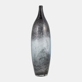 Glass, 18" Vase Blue Ombre from Sagebrook Home - Luna Furniture