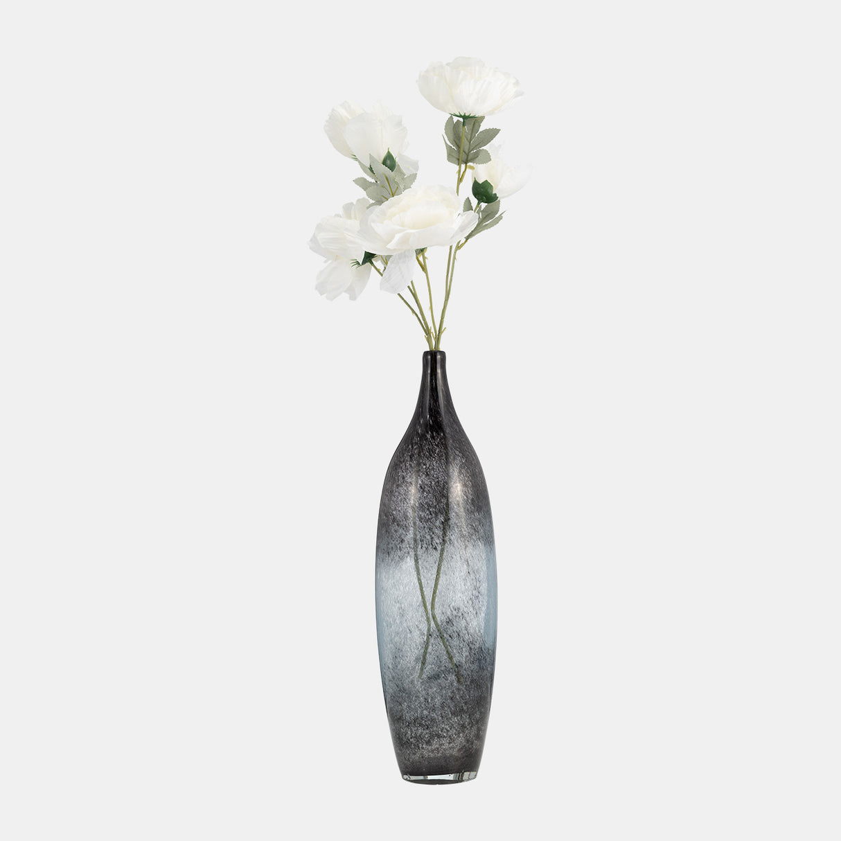 Glass, 18" Vase Blue Ombre from Sagebrook Home - Luna Furniture