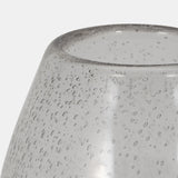 Glass, 23" Floor Vase Bubble Clear from Sagebrook Home - Luna Furniture