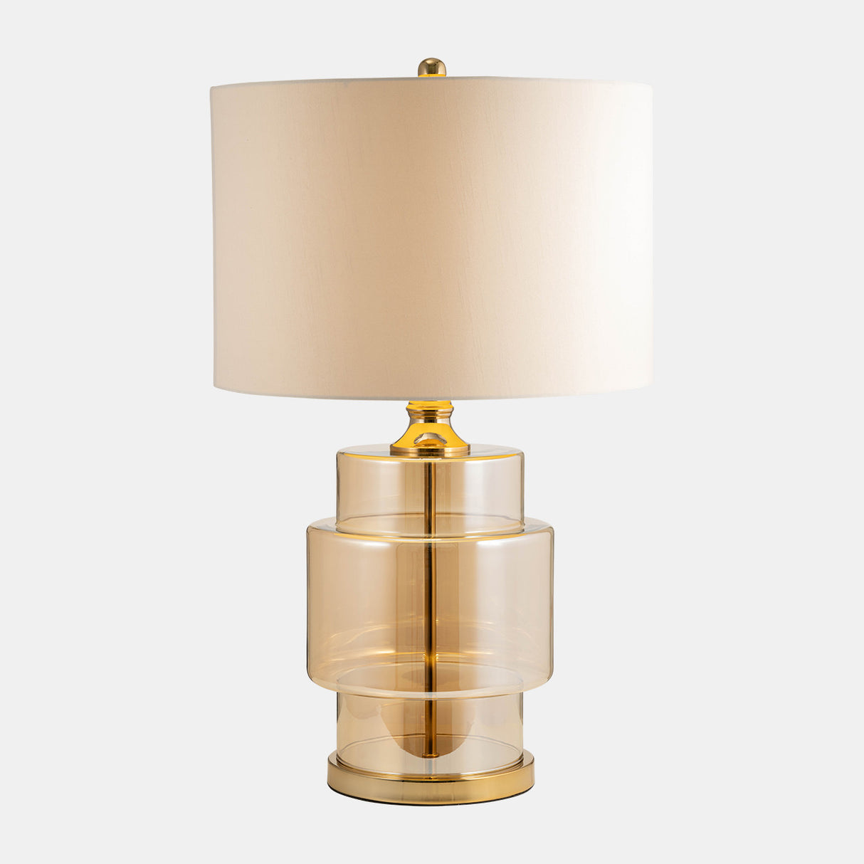 Glass, 30" Lustered Table Lamp, Gold from Sagebrook Home - Luna Furniture