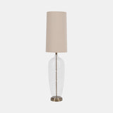 Glass 50" Bottle Table Lamp, Clear from Sagebrook Home - Luna Furniture