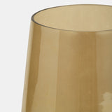 Glass, 8" Luster Vase, Gold from Sagebrook Home - Luna Furniture