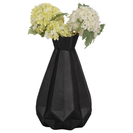 Glass, 9"h Classic Vase, Black from Sagebrook Home - Luna Furniture