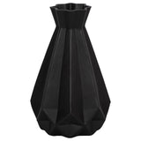 Glass, 9"h Classic Vase, Black from Sagebrook Home - Luna Furniture