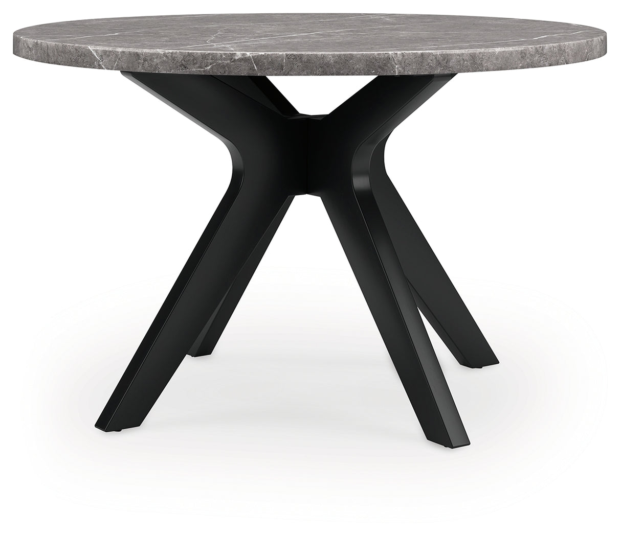 Glinari Dining Table and 4 Chairs in Taupe/Black from Ashley - Luna Furniture