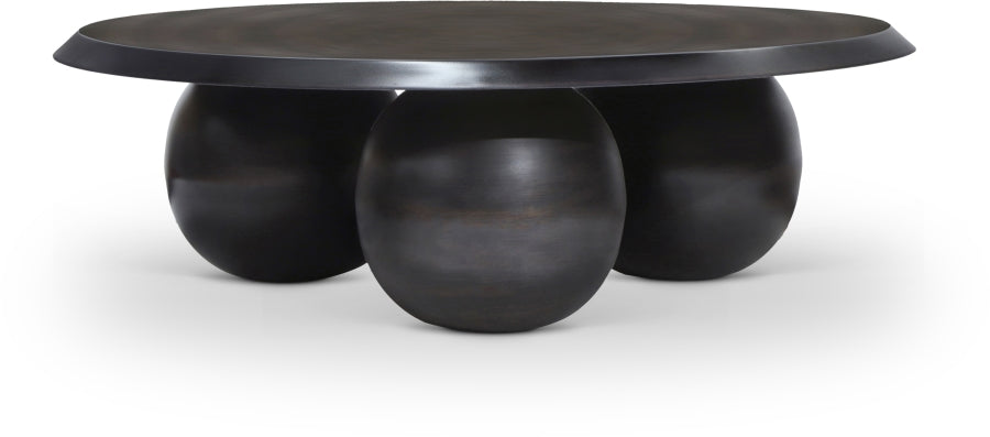 Globus Coffee Table in Black from Meridian - Luna Furniture