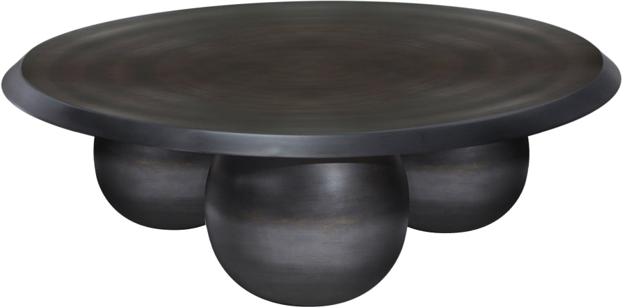 Globus Coffee Table in Black from Meridian - Luna Furniture