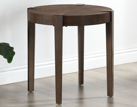 Gracie End Table, Brown - GRA100NE