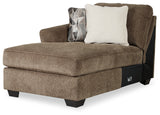 Graftin 3-Piece Sectional with Ottoman in Teak - PKG002366