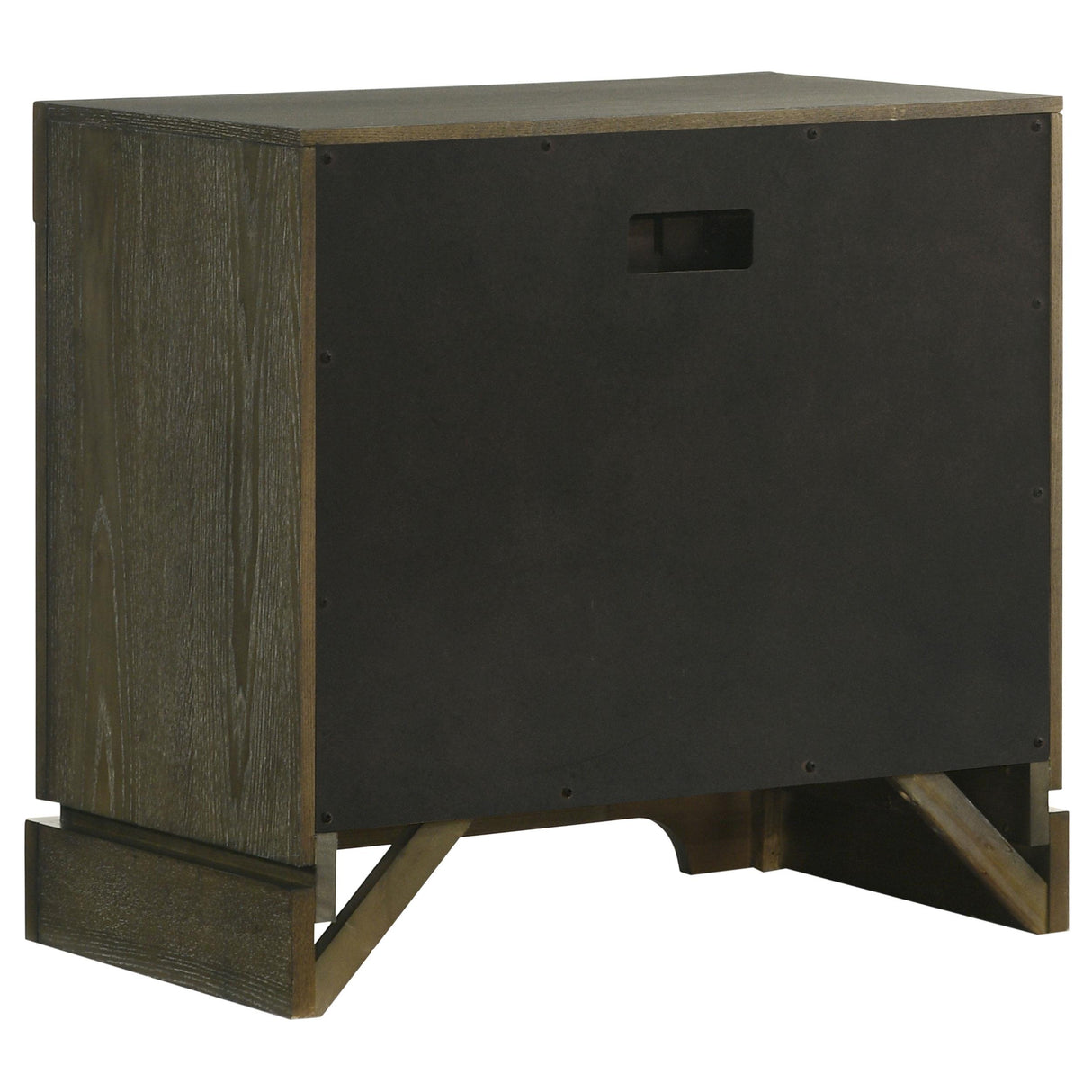 Gran Park 2-drawer Nightstand Bedside Table Dark Cocoa from Coaster - Luna Furniture