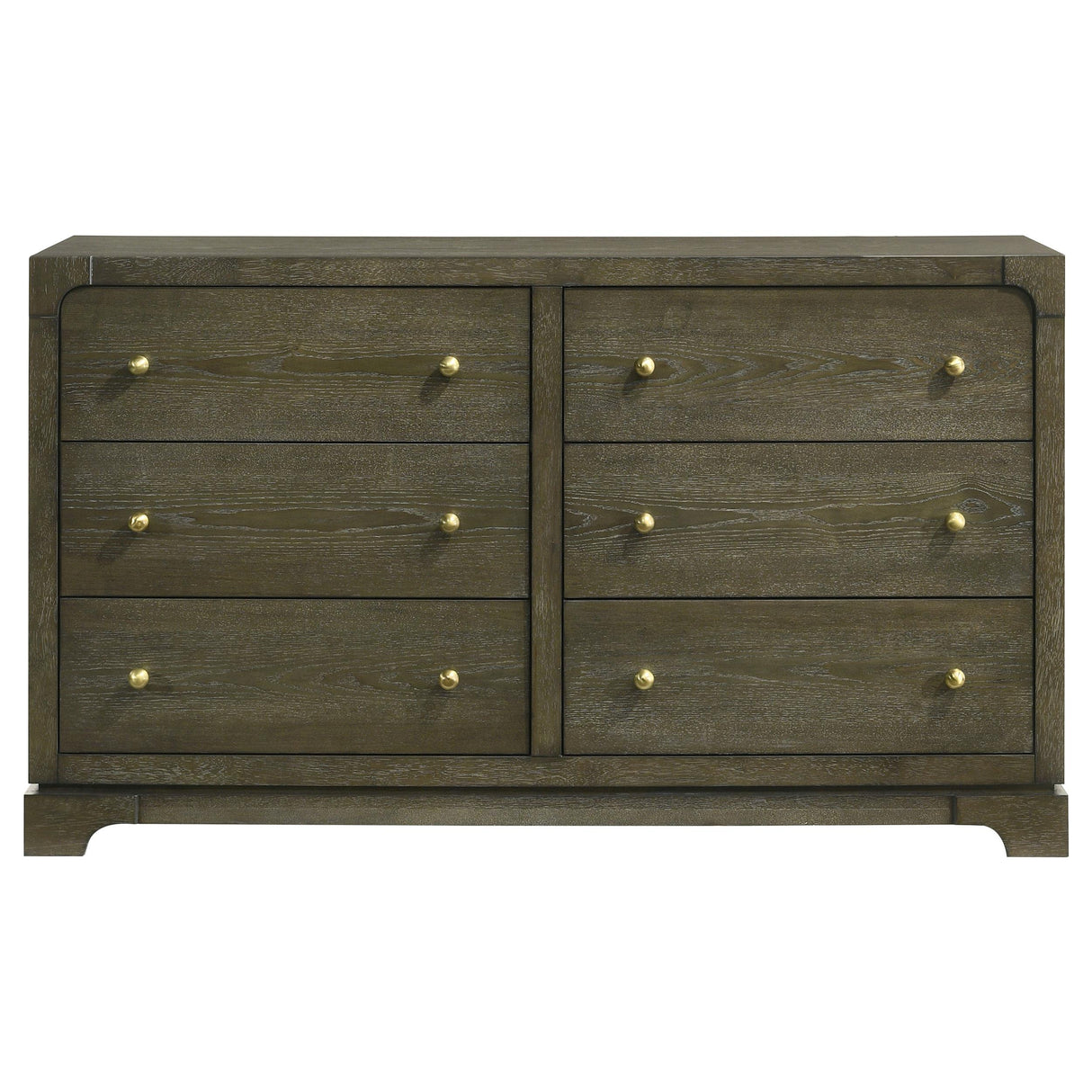 Gran Park 6-drawer Dresser Cabinet Dark Cocoa from Coaster - Luna Furniture