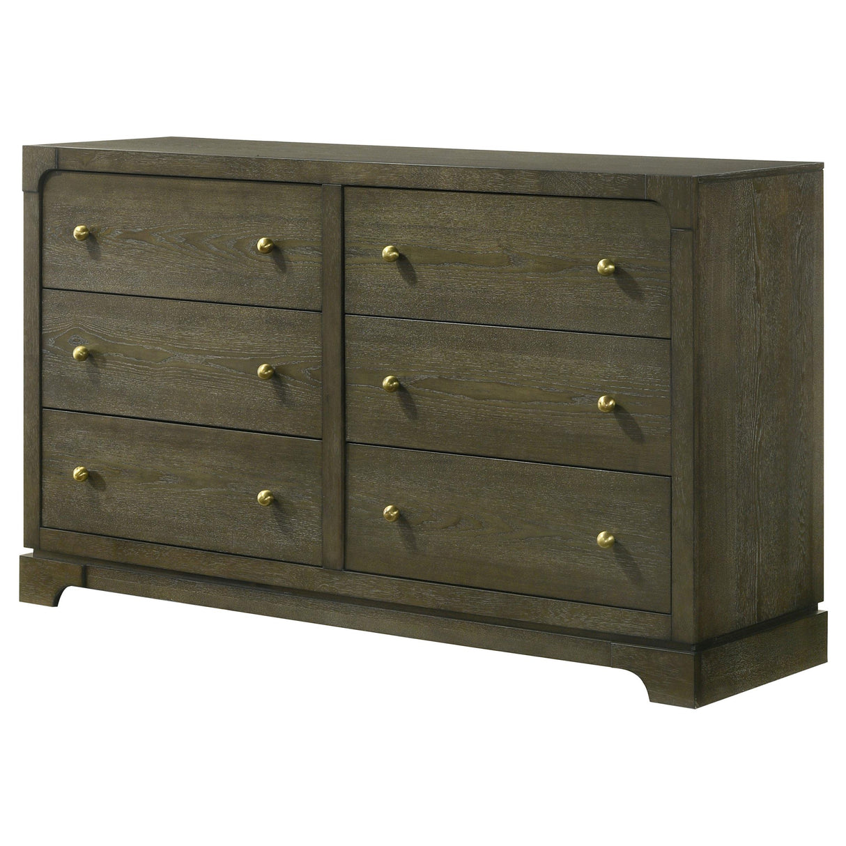 Gran Park 6-drawer Dresser Cabinet Dark Cocoa from Coaster - Luna Furniture