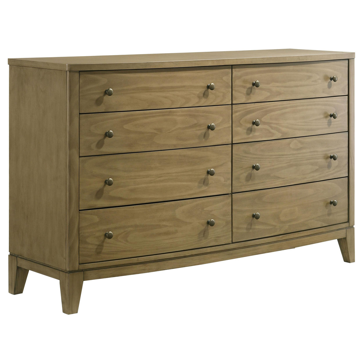 Granada 8-drawer Dresser Cabinet Natural Pine from Coaster - Luna Furniture