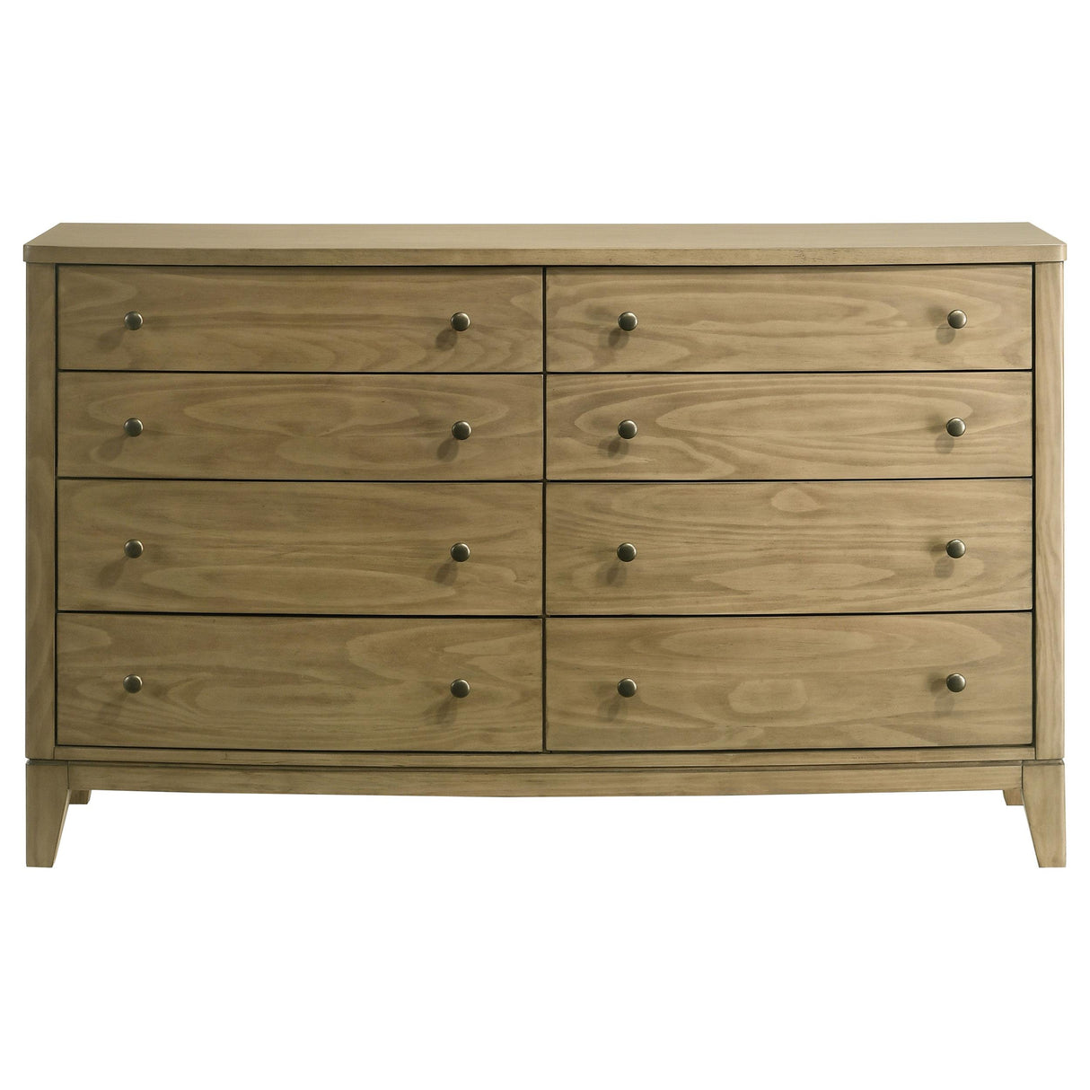 Granada 8-drawer Dresser Cabinet Natural Pine from Coaster - Luna Furniture