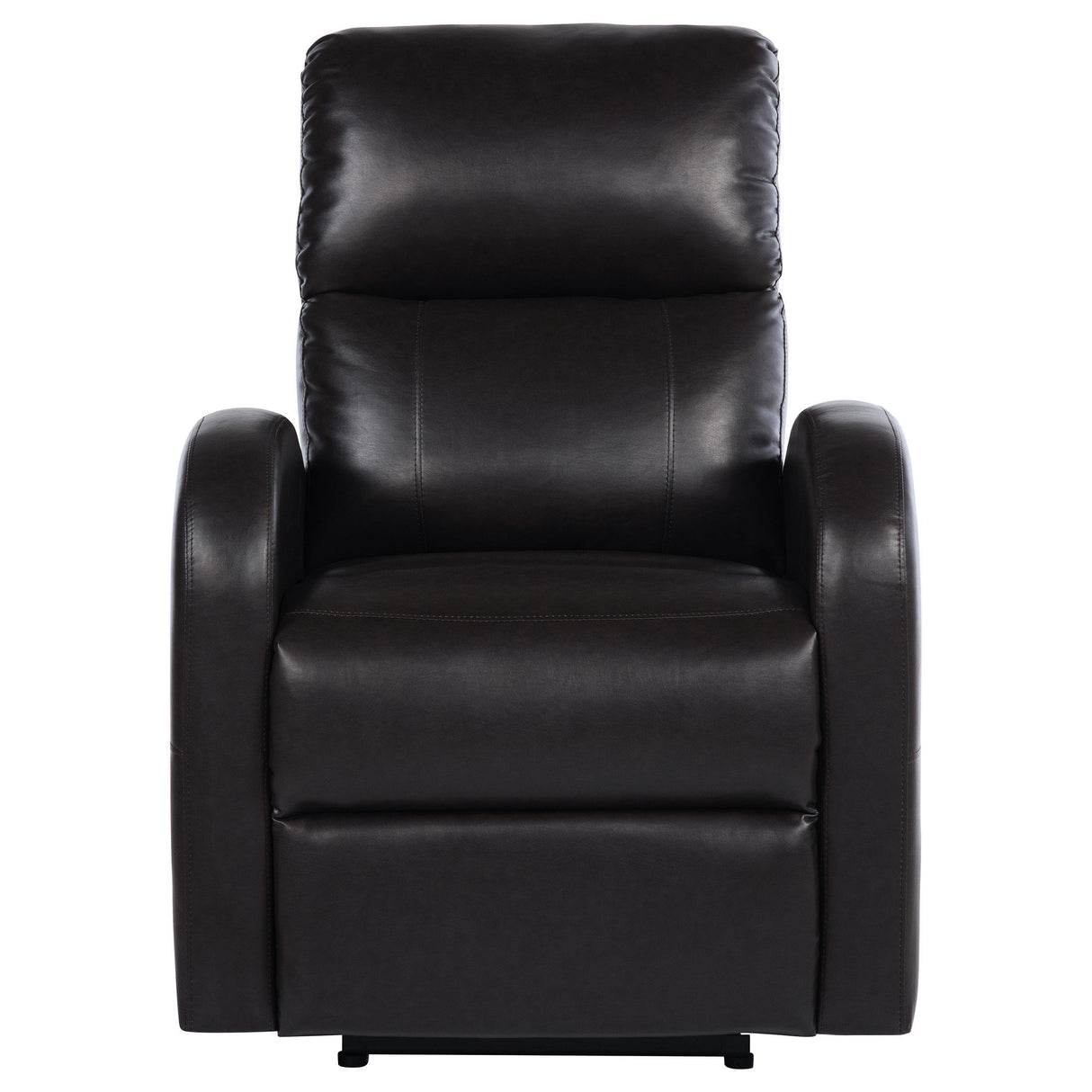 Grant Upholstered Power Recliner Chair Brown from Coaster - Luna Furniture