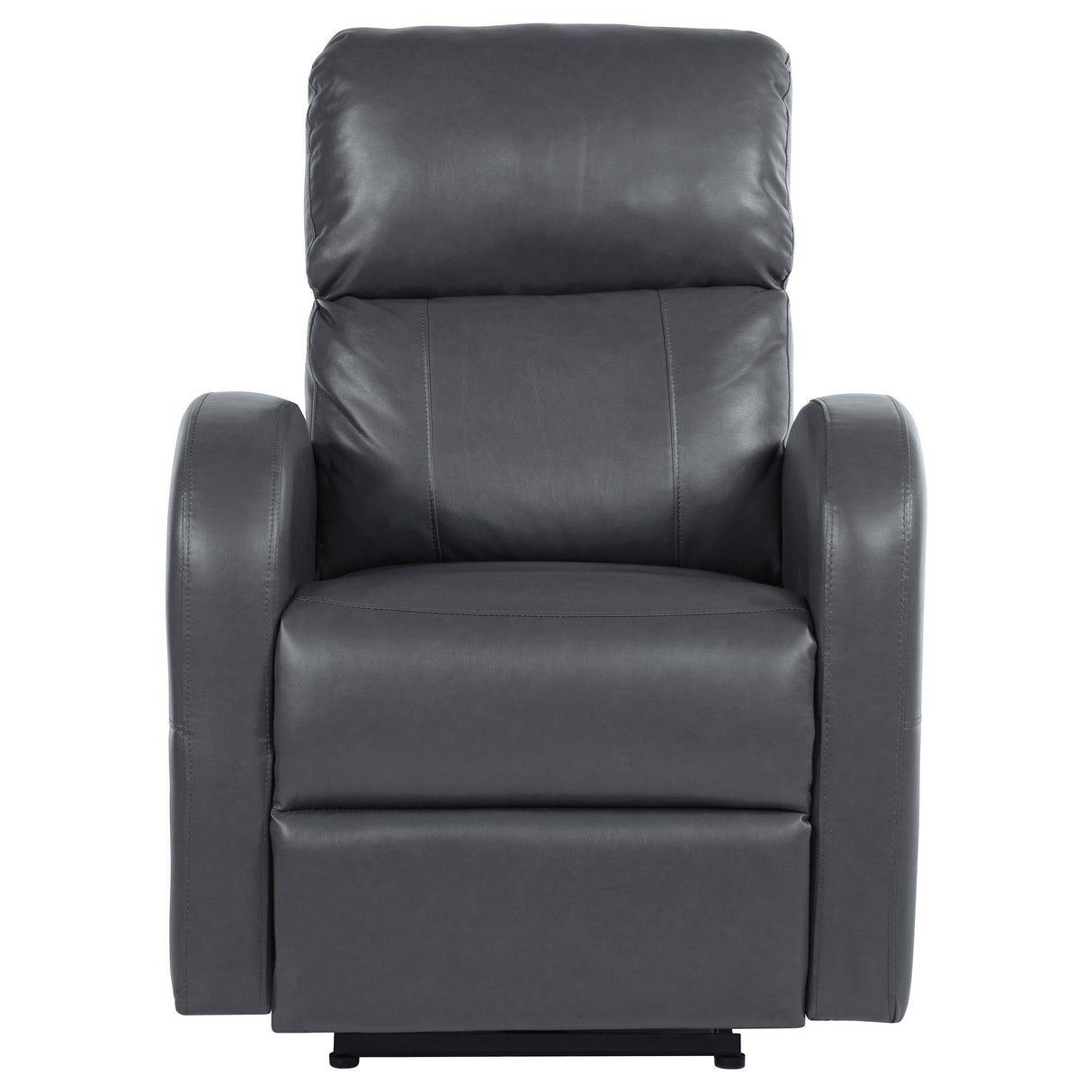 Grant Upholstered Power Recliner Chair Grey from Coaster - Luna Furniture