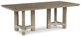 Chrestner Gray Dining Table and 4 Chairs from Ashley - Luna Furniture