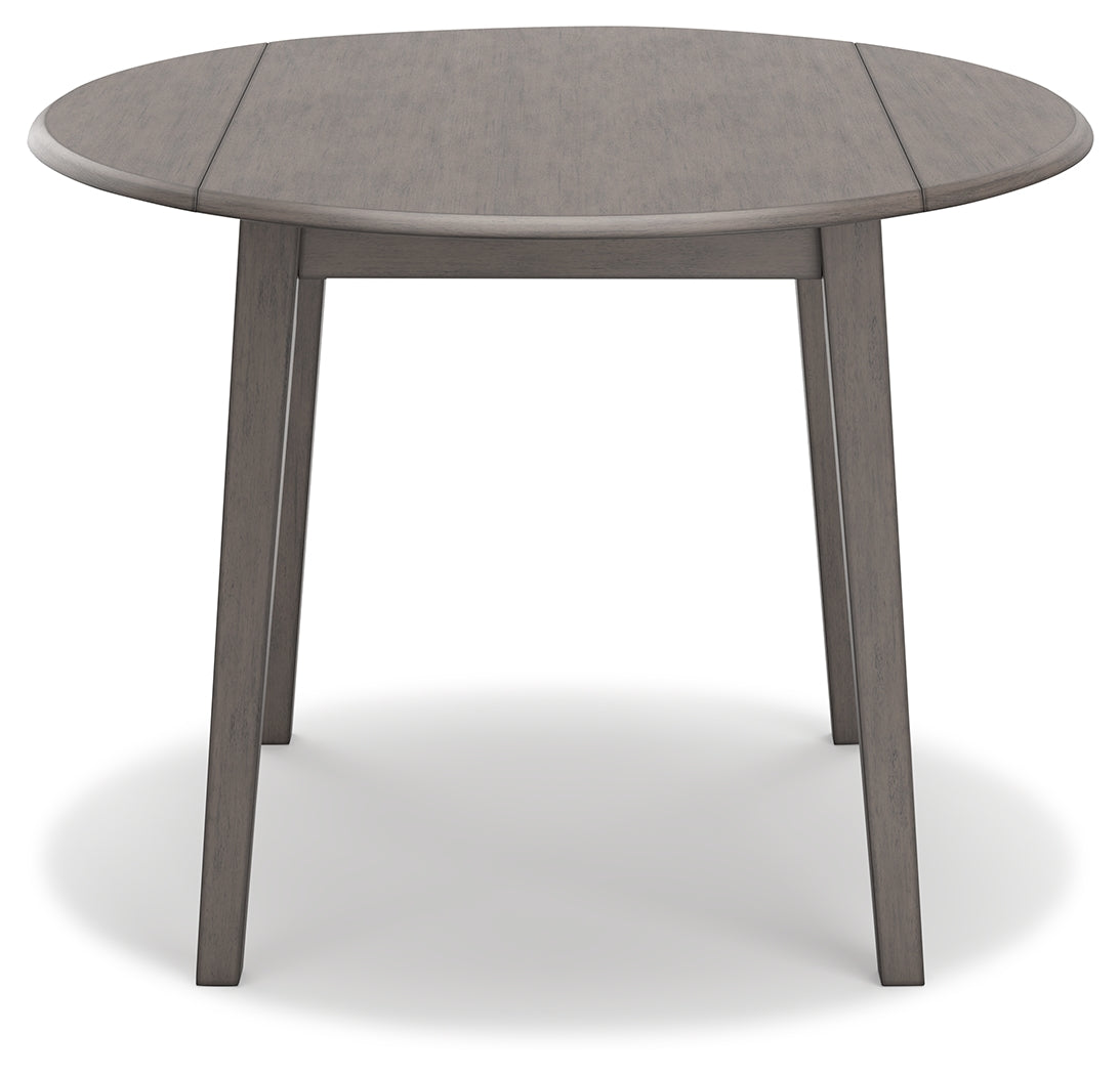 Gray Shullden Dining Table and 2 Chairs - PKG015400