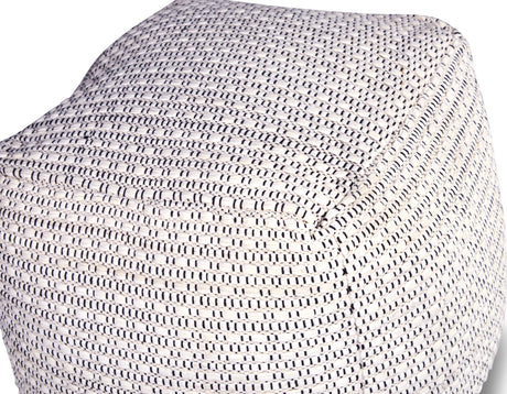 Hakim Handwoven Pouf from Steve Silver - Luna Furniture