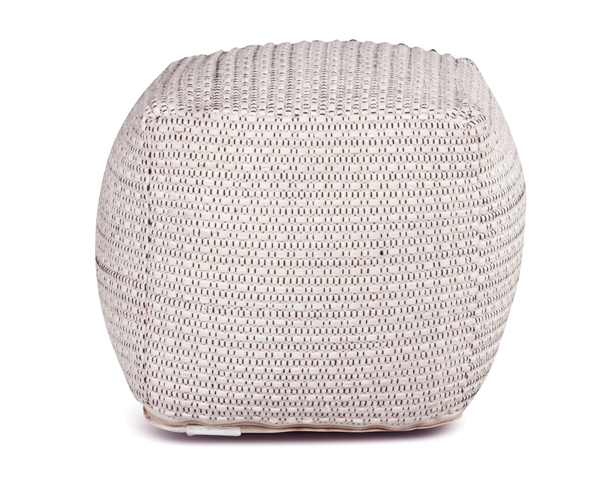 Hakim Handwoven Pouf from Steve Silver - Luna Furniture