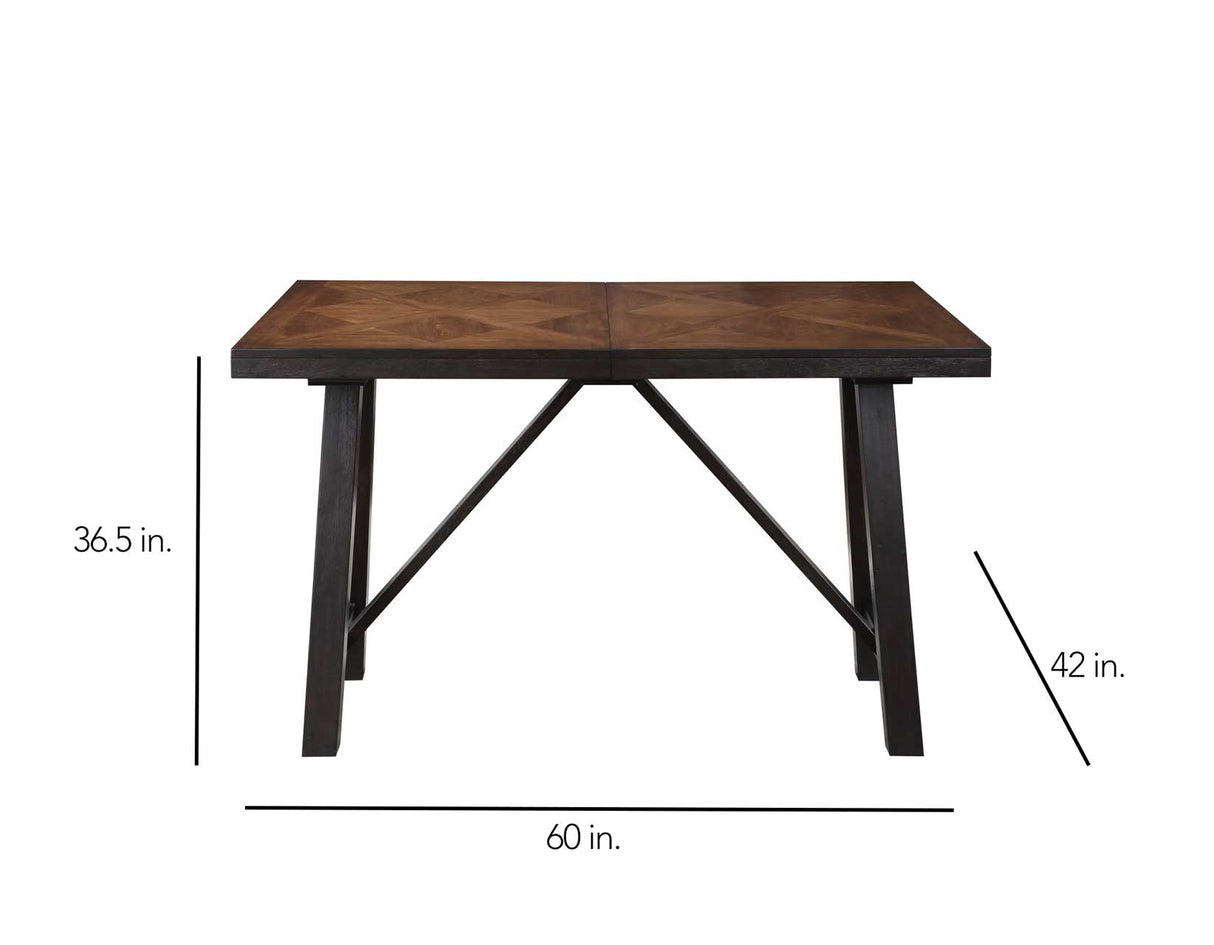 Halle 60-78-inch Counter Table w/18-inch Leaf from Steve Silver - Luna Furniture