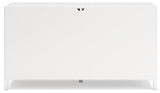 Hallityn Twin Panel Headboard with Dresser in White from Ashley - Luna Furniture