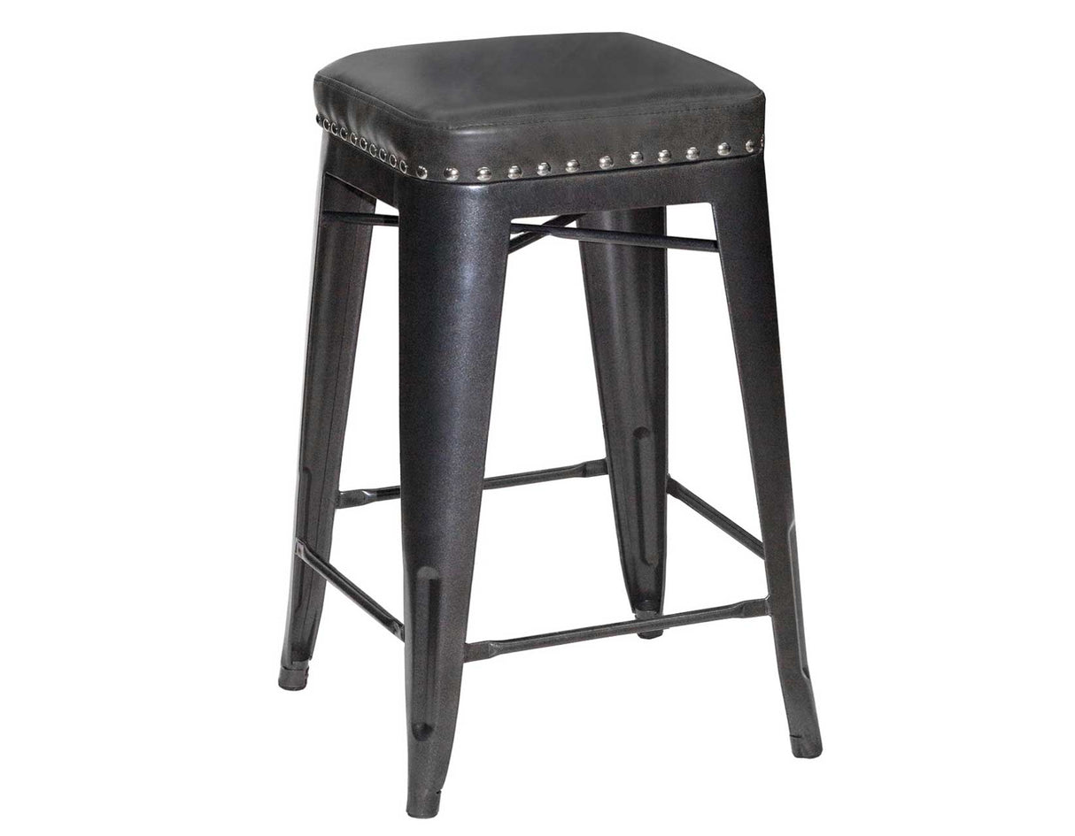 Hank 24″ Backless Counter Stool from Steve Silver - Luna Furniture