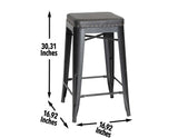 Hank 30″ Backless Bar Stool from Steve Silver - Luna Furniture