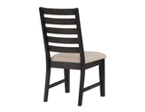 Harington 6-Piece Dining Set(Table,Bench & 4 Side Chairs) - SET | HO500T | HO600BN | HO500S(4)