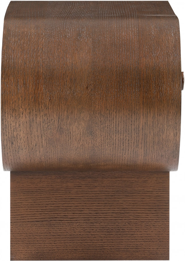 Harlow Nightstand in Brown from Meridian - Luna Furniture