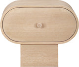 Harlow Nightstand in Natural from Meridian - Luna Furniture